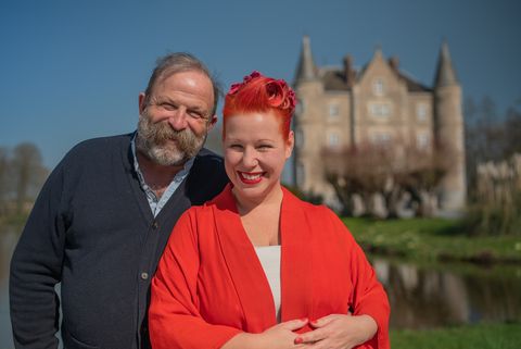 dick and angel strawbridge, escape to the chateau make do and mend tv show