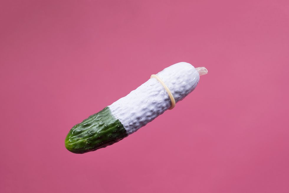 fruit symbolising penis