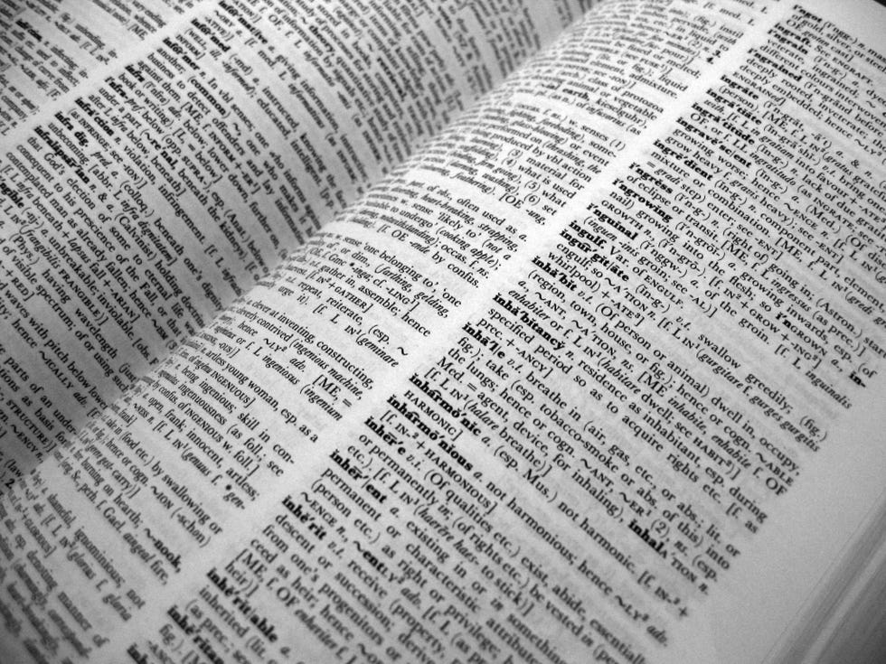 dictionary