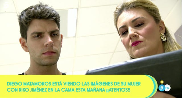 Diego Matamoros, Estela Grande, GH VIP, Kiko Jiménez, Kiko Matamoros, Sofía Suescun, Sálvame, Diego Matamoros defiende a su mujer y acusa a Kiko de "estratega", Diego cree que lo de Kiko con Estela es estrategia, Diego Matamoros: "Kiko no respeta el espacio vital de Estela", Diego Matamoros acusa a Kiko de "depredador" con su mujer