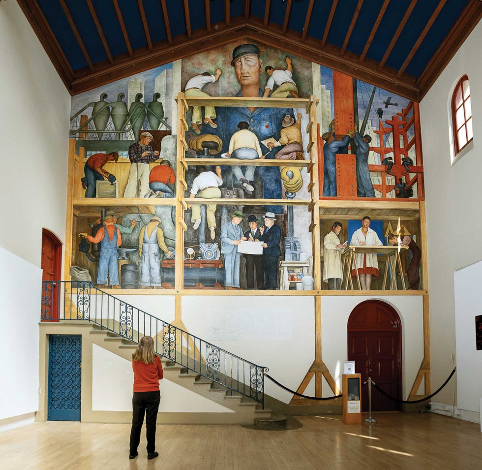 in early 2021, the san francisco art institute considered selling diego rivera’s the making of a fresco, 1931