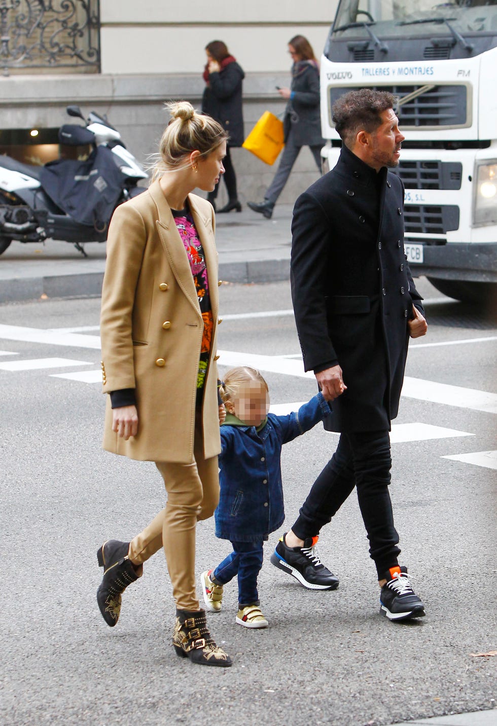 Diego Simeone Carla Pereyra Francesca Simeone