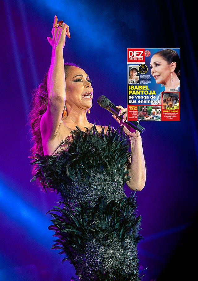 nueva portada de diez minutos isabel pantoja se venga de sus enemigos