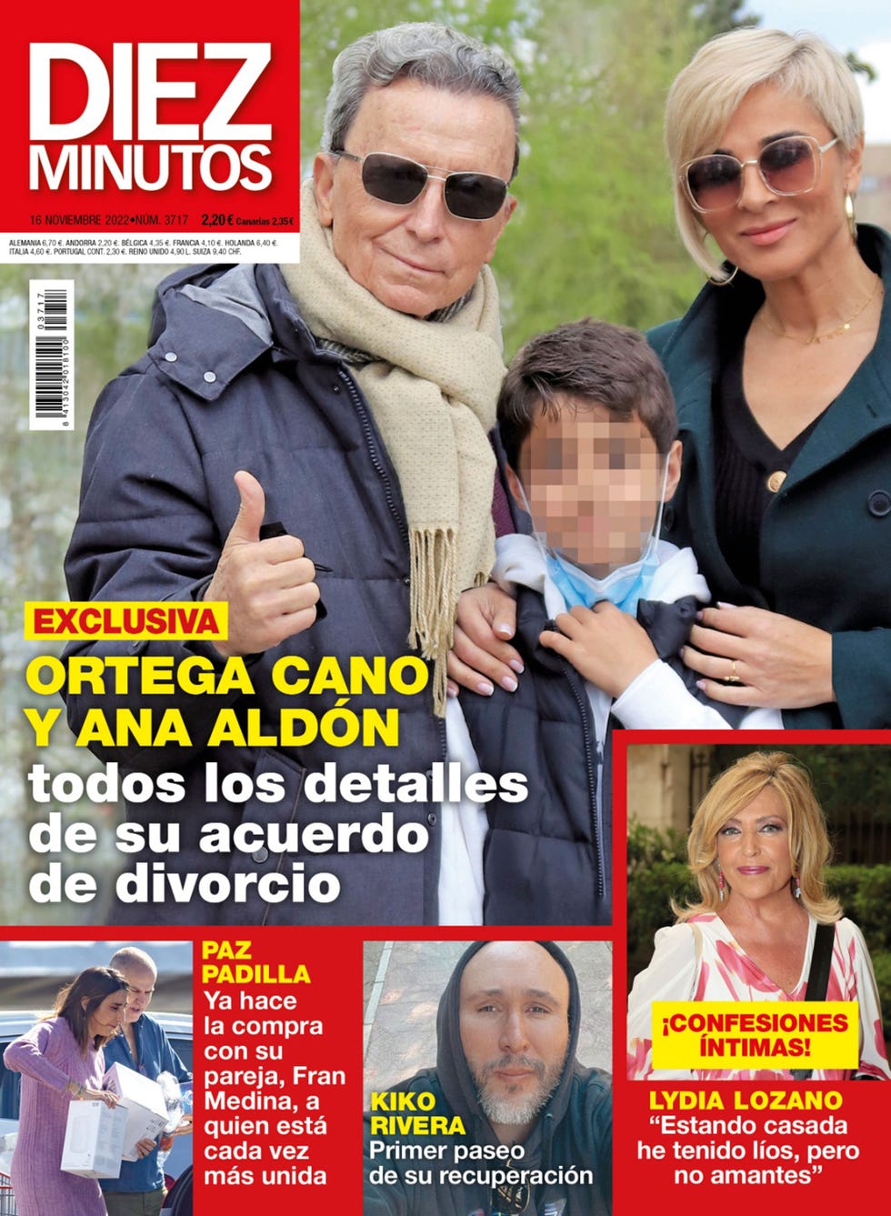 el torero y la diseñadora llegan a un acuerdo de divorcio además, paz padilla y su novio kiko rivera y lydia lozano