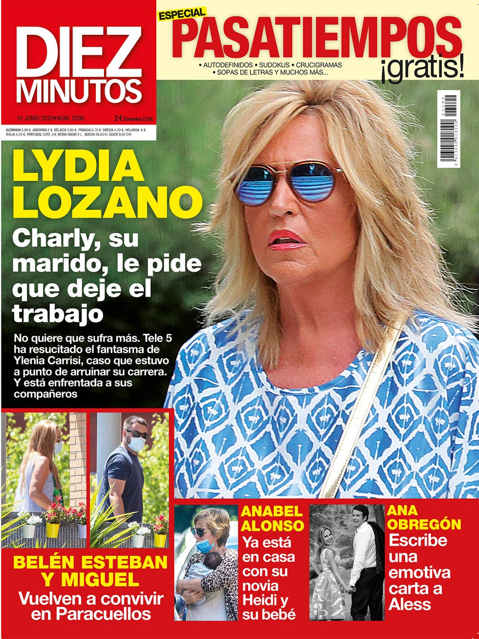 portada diez minutos 3590 lydia lozano