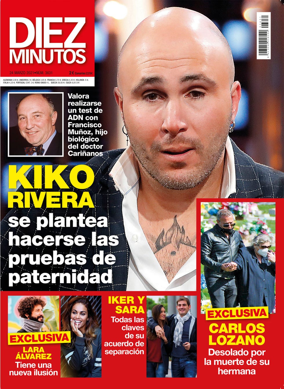 portada diez minutos 3631 kiko rivera se plantea hacerse las pruebas de paternidad