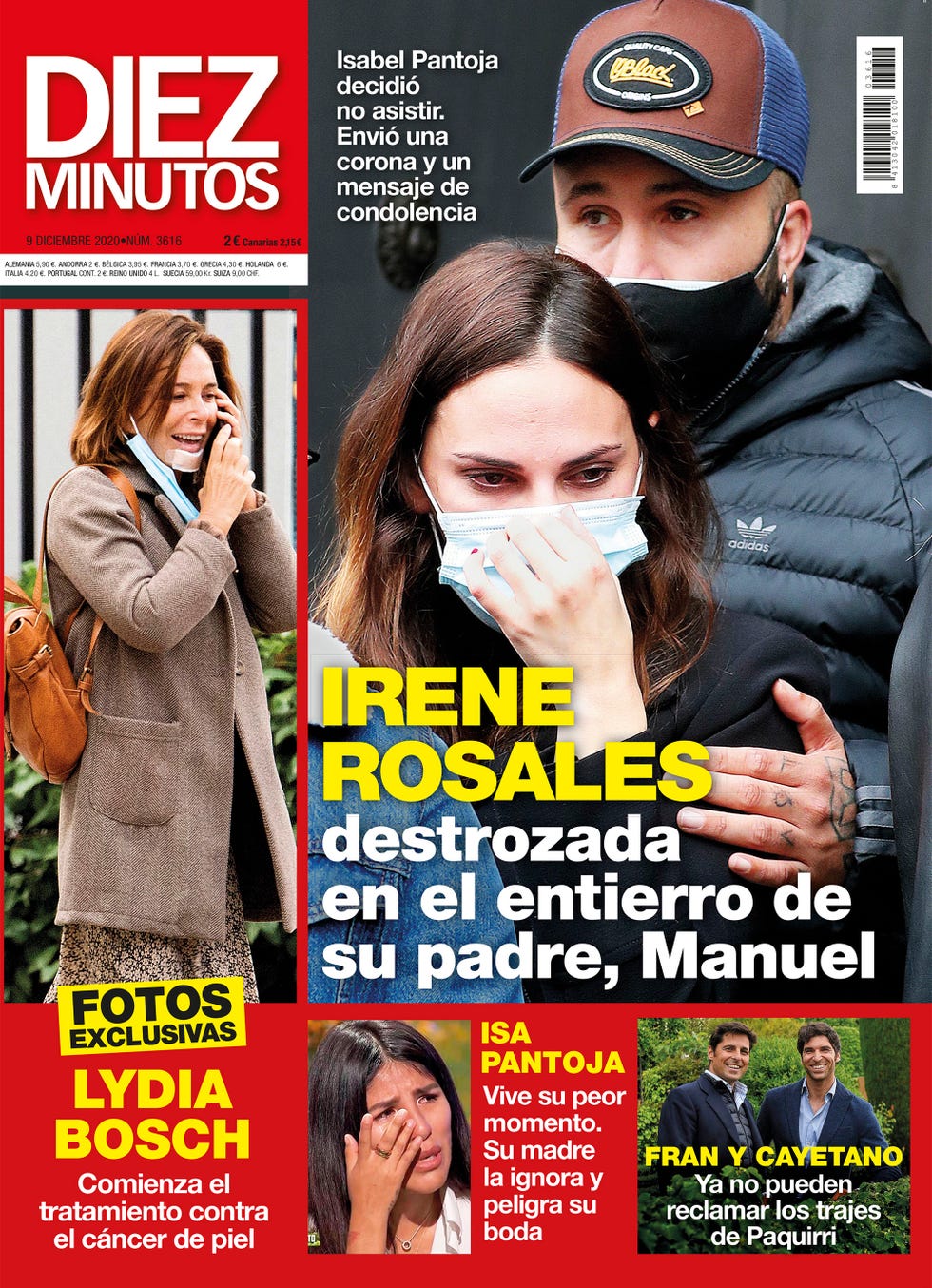 portada diez minutos 3616 irene rosales y lydia bosch