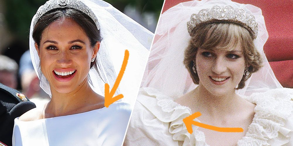 The Secrets Behind Diana's Wedding Dress