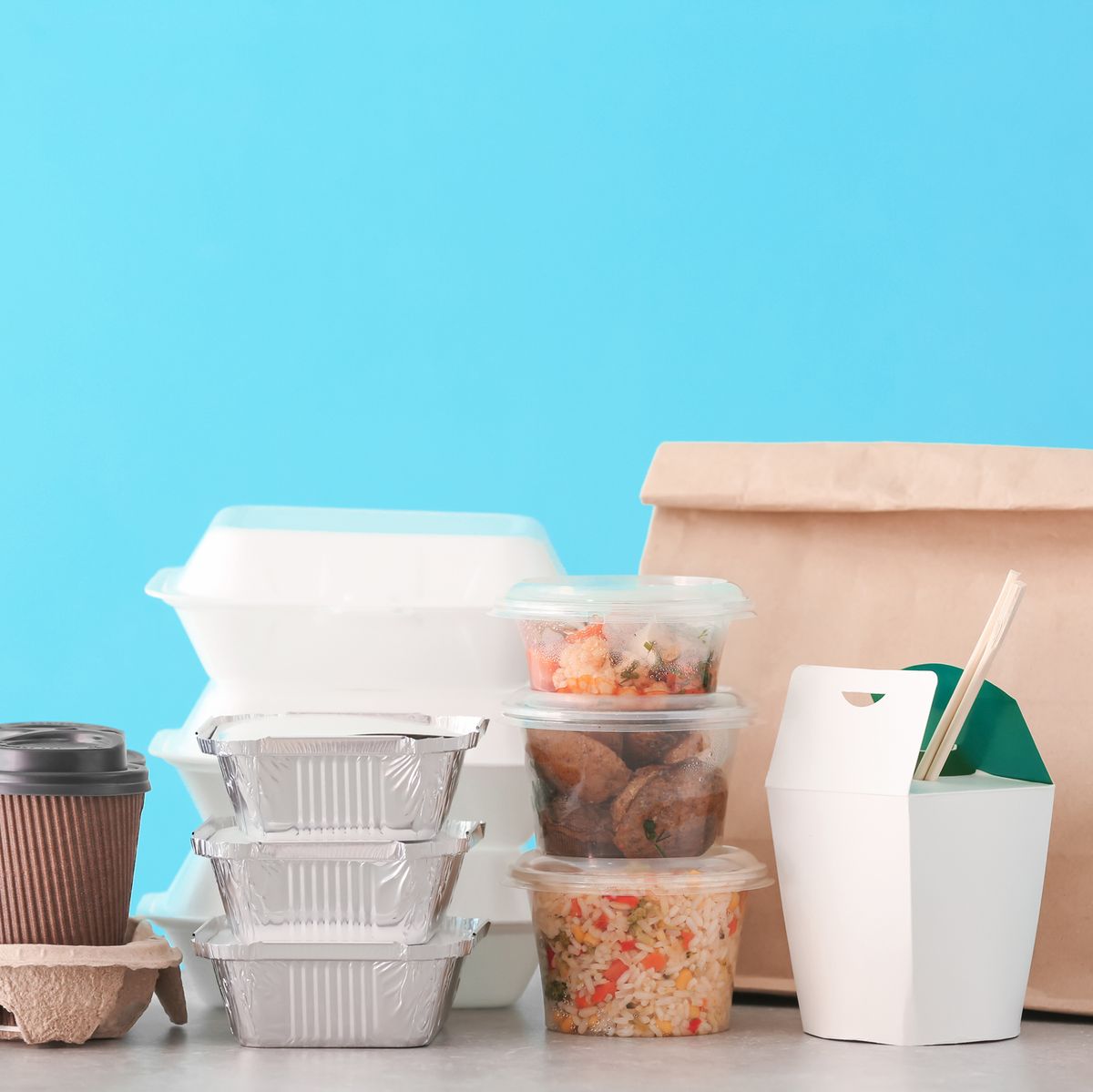  Take Out Containers - Take Out Containers / Food Service  Disposables: Industrial & Scientific