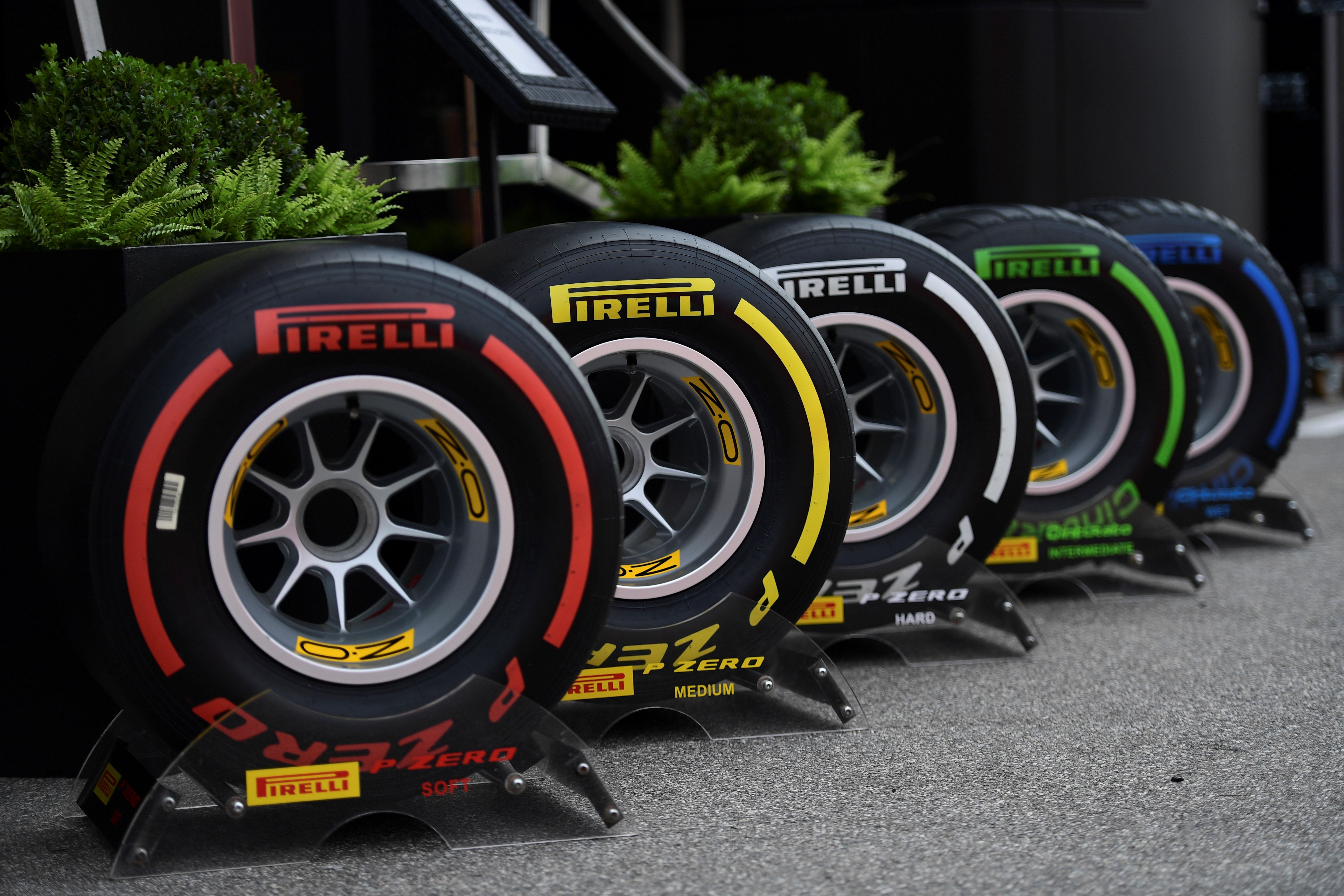 Heres How Many Pirelli Tire Compounds Formula 1 Uses and What the Colors Mean