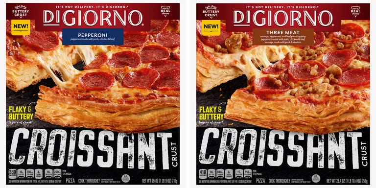 DiGiorno’s New Croissant Pizzas Prove That the Crust Is the Star of the Pie