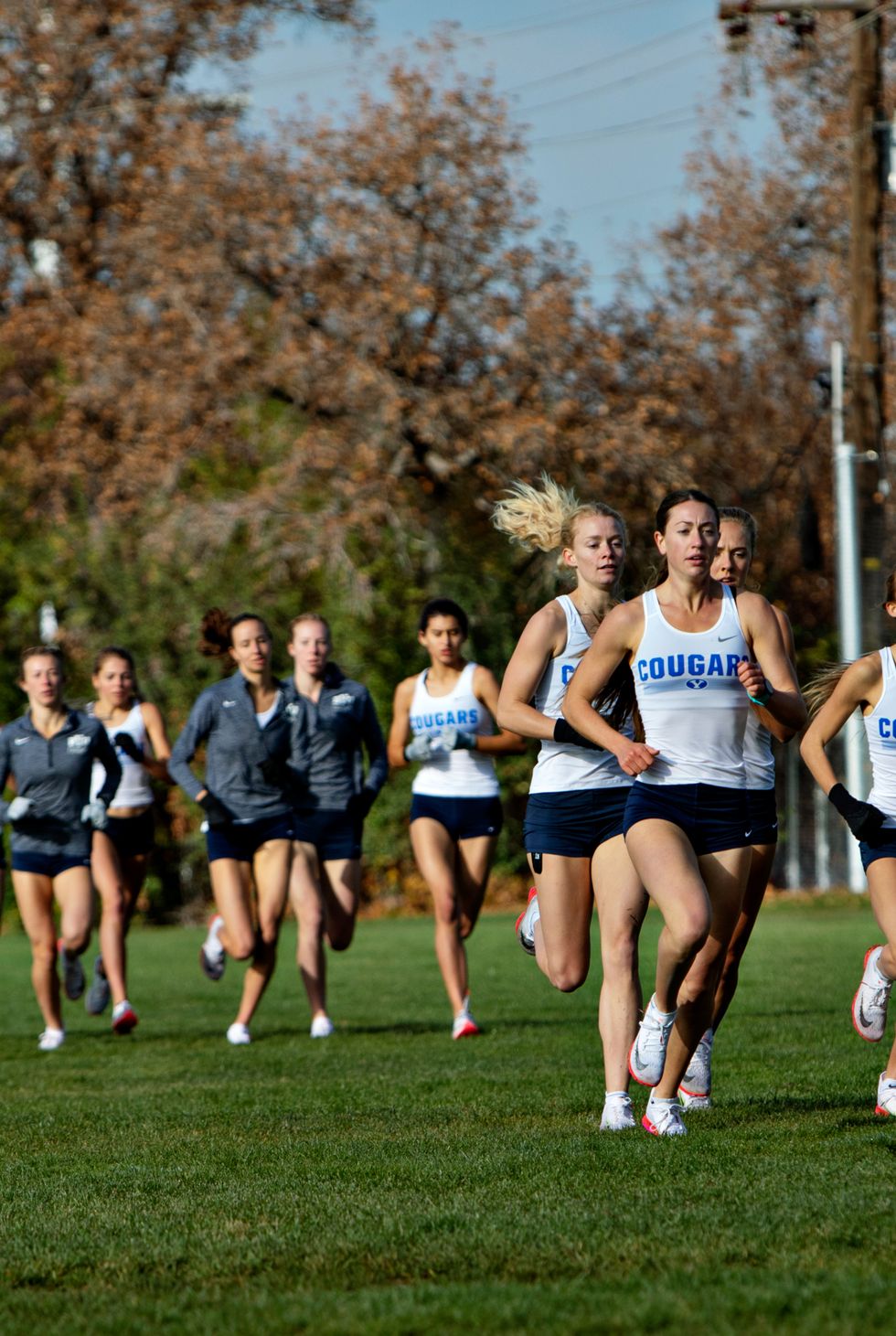 byu womens cross country coach diljeet taylor on nov 8 2021 in provo ut