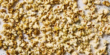 popcorn with dill pickle seasoning