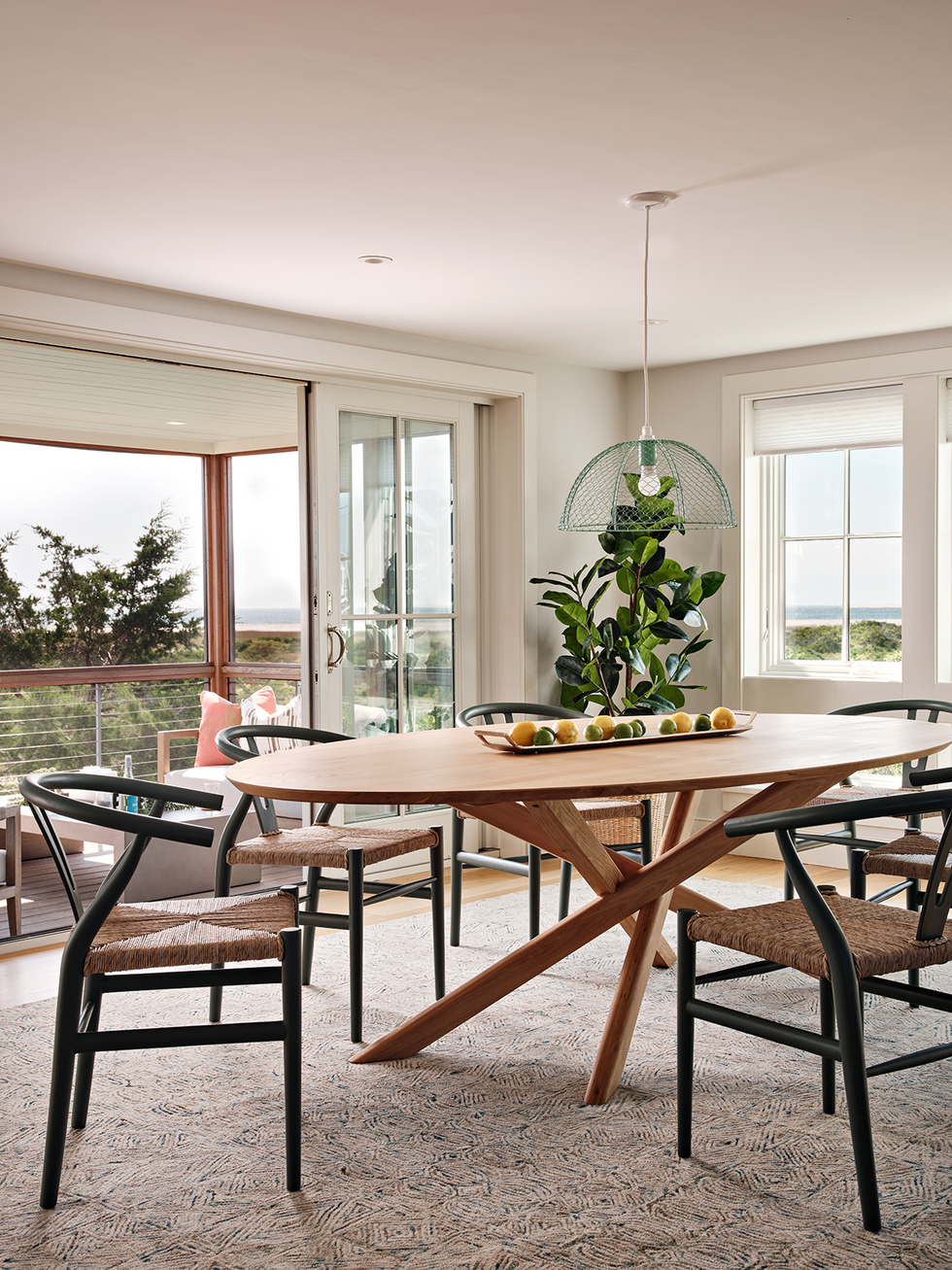 dining table and porch