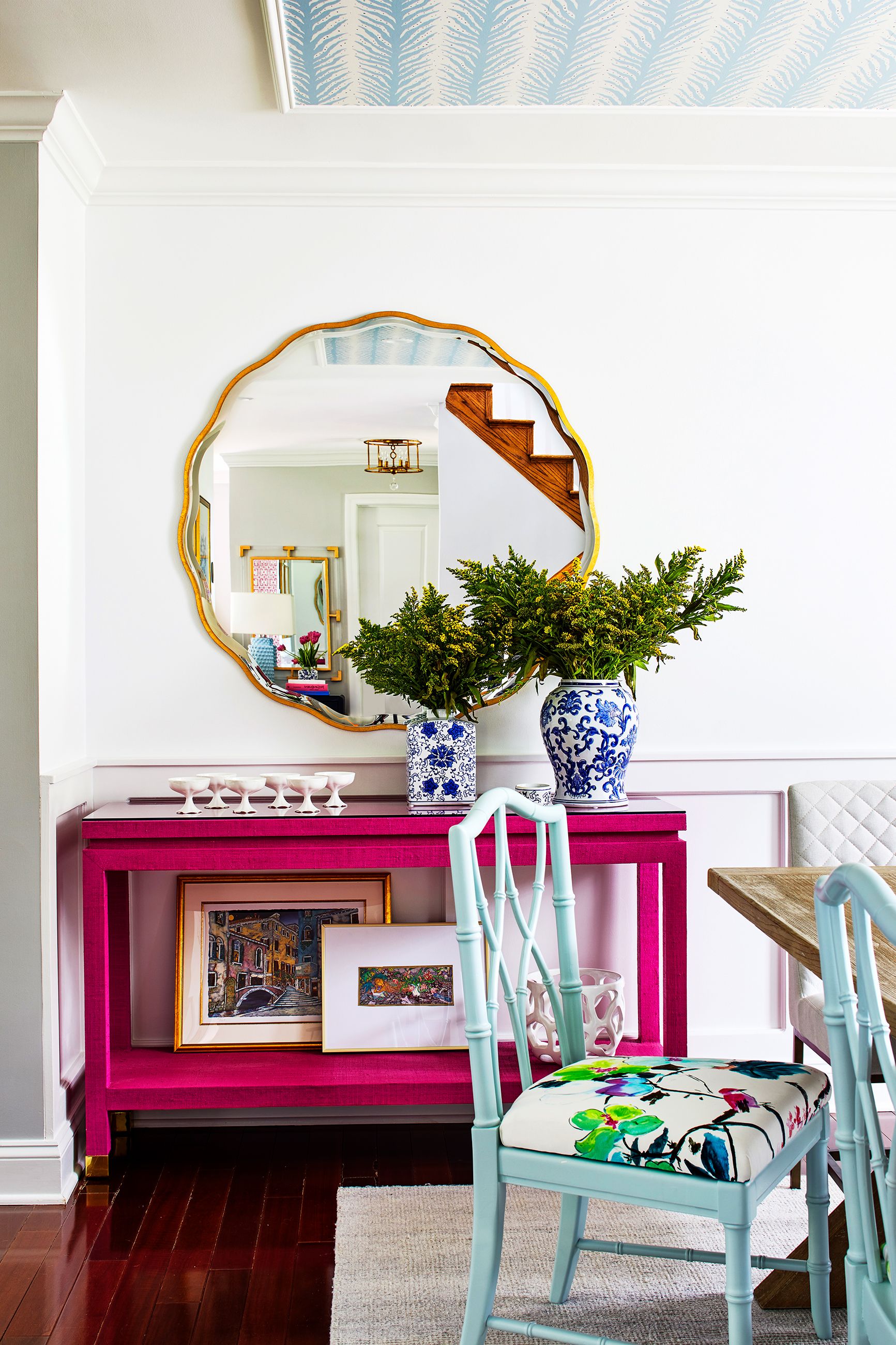 colorful furniture for small space