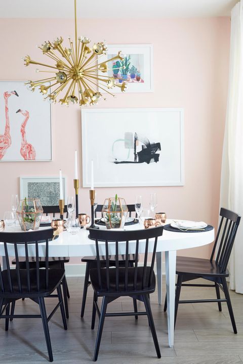 Dining room, Room, Furniture, Interior design, Table, Chair, Yellow, Home, Kitchen & dining room table, Design, 