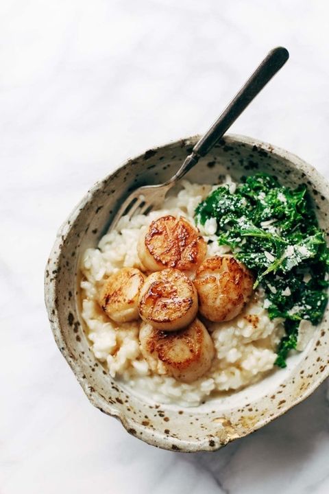 dinner ideas for two scallops