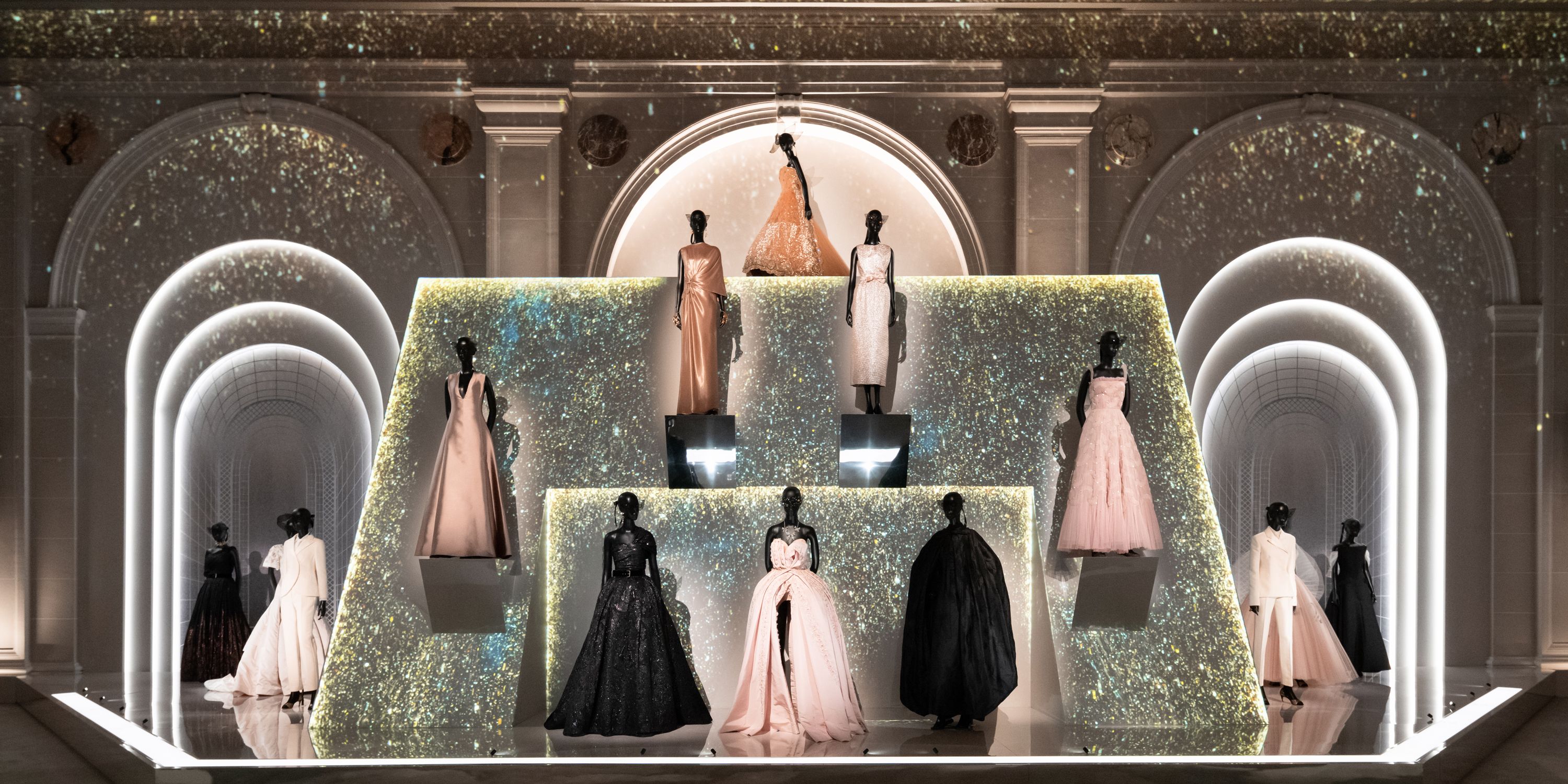 Luxury Brand Christian Dior exhibits at Musée des Arts Décoratifs