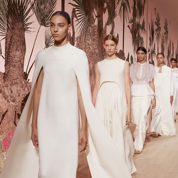 The Runway Rundown: Valentino's AW23 Couture Show Just Made Jeans And A  White Shirt Cool Again
