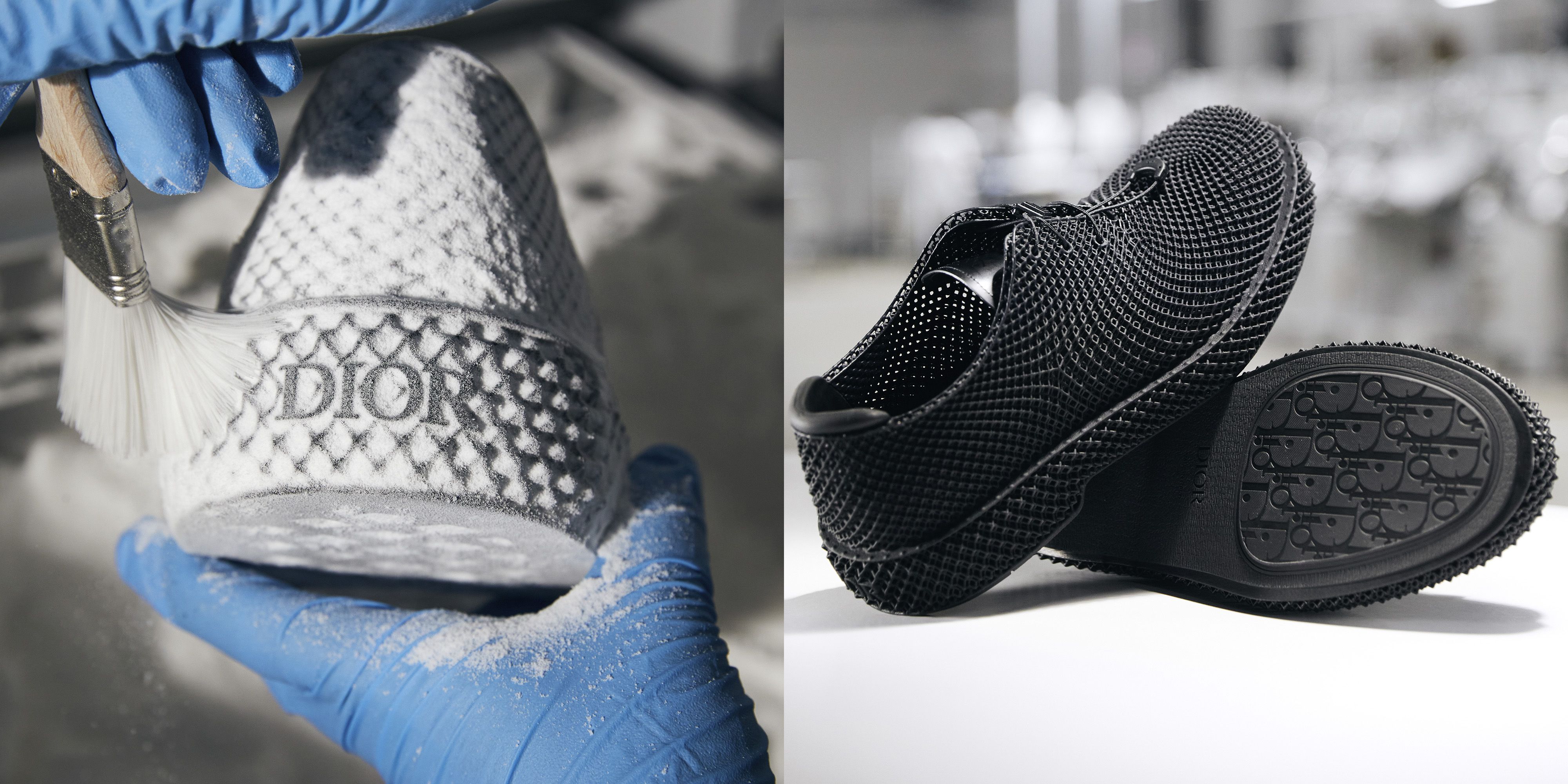 We Can't Stop Thinking About Dior's 3D-Printed Derby Shoes