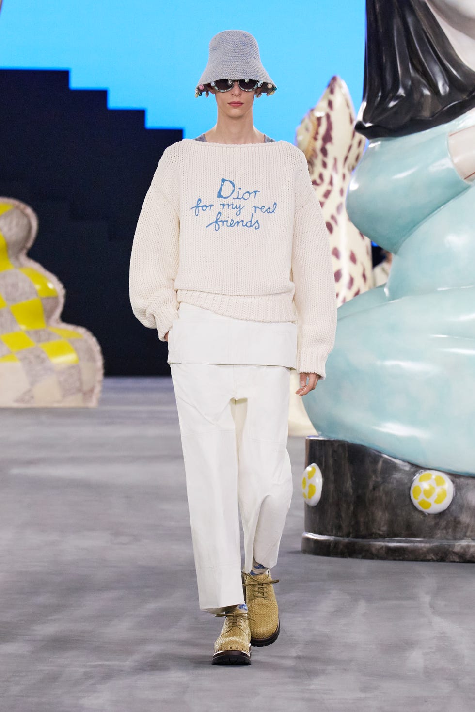 Clay Cats and Collars: Dior SS25 Is a Convergence of Artistic Mediums