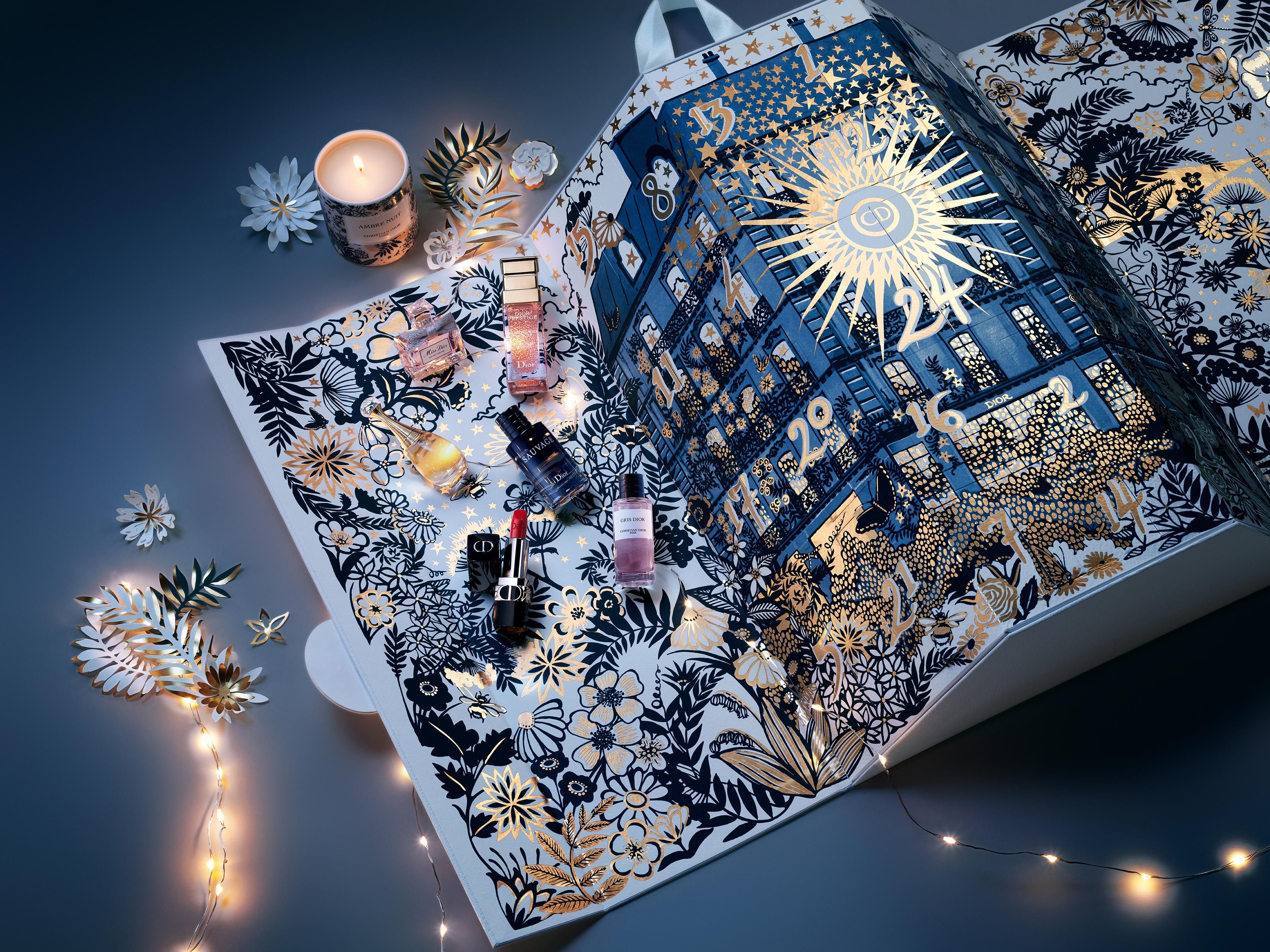 Dior advent calendar 2022 unboxing, Dior Advent Calendar 2022, Dior Icons  gift set