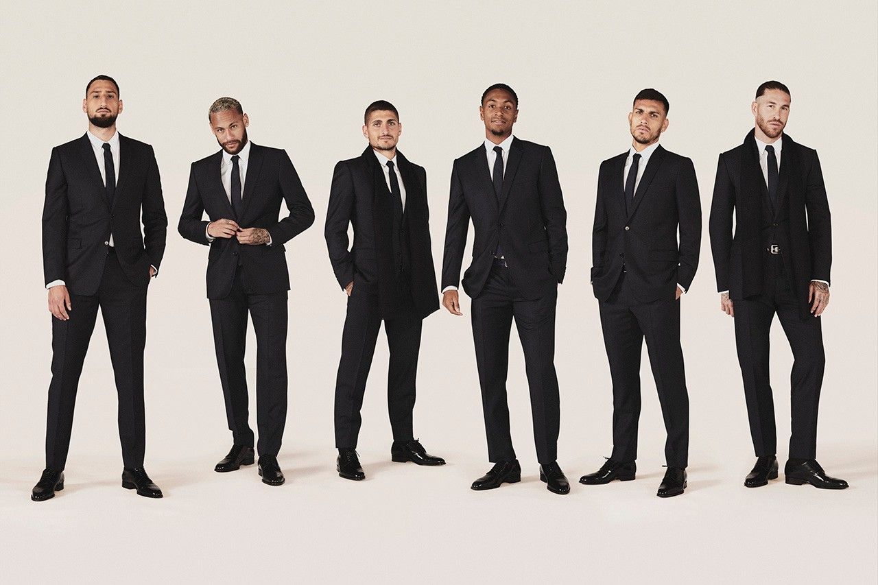 Dior, Ramos and Neymar Couldn't Be Any Clearer: Get a Black Suit