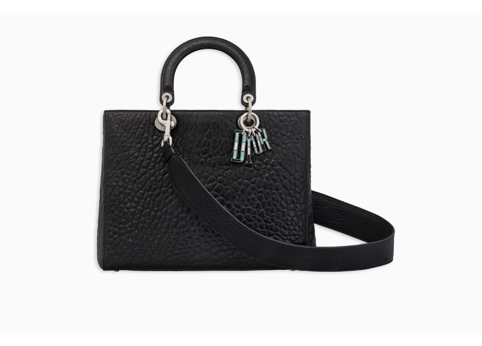 Handbag, Bag, Black, Fashion accessory, Leather, Product, Shoulder bag, Design, Material property, Font, 