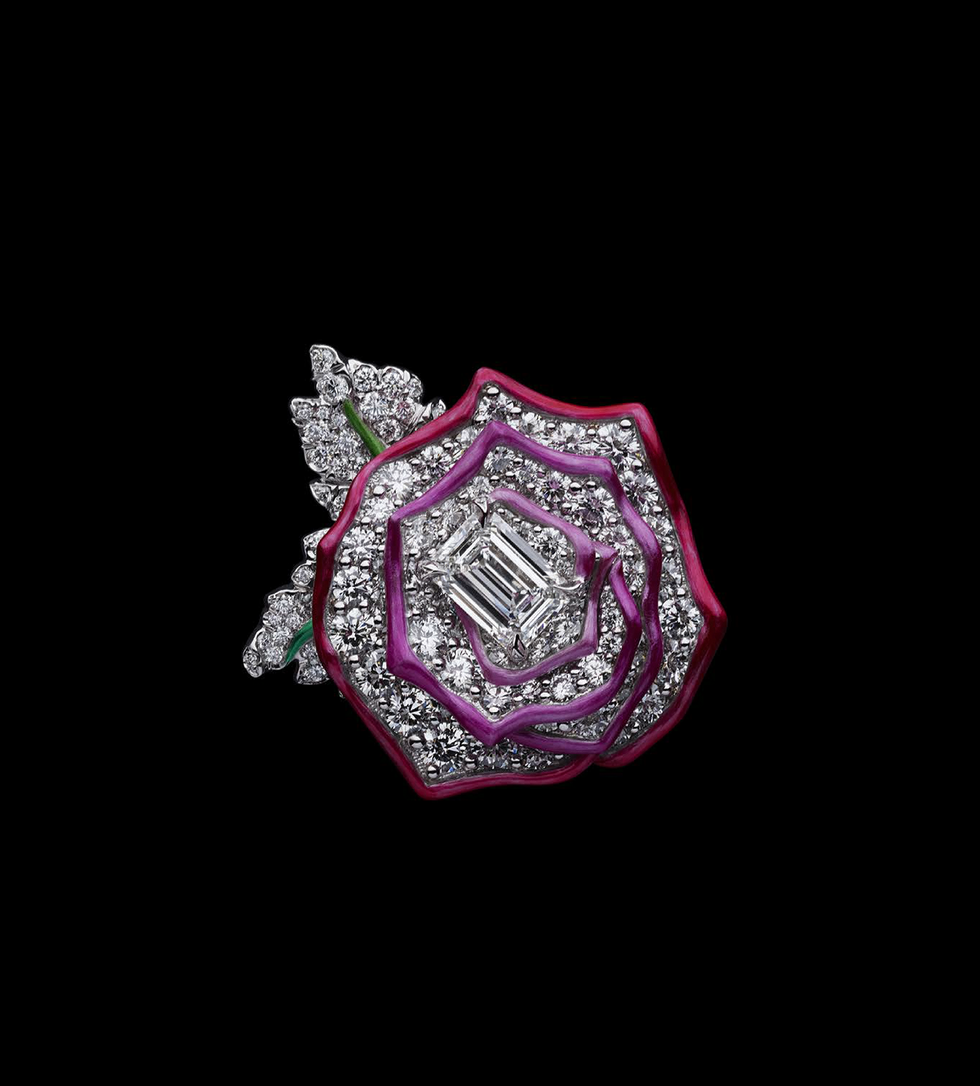 解密dior rose頂級珠寶：與創意總監victoire de castellane一起登上dior玫瑰星球！