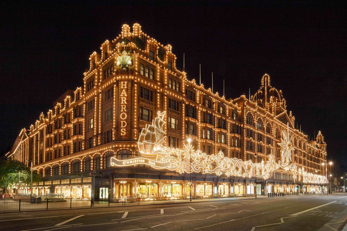 harrods dior cafe