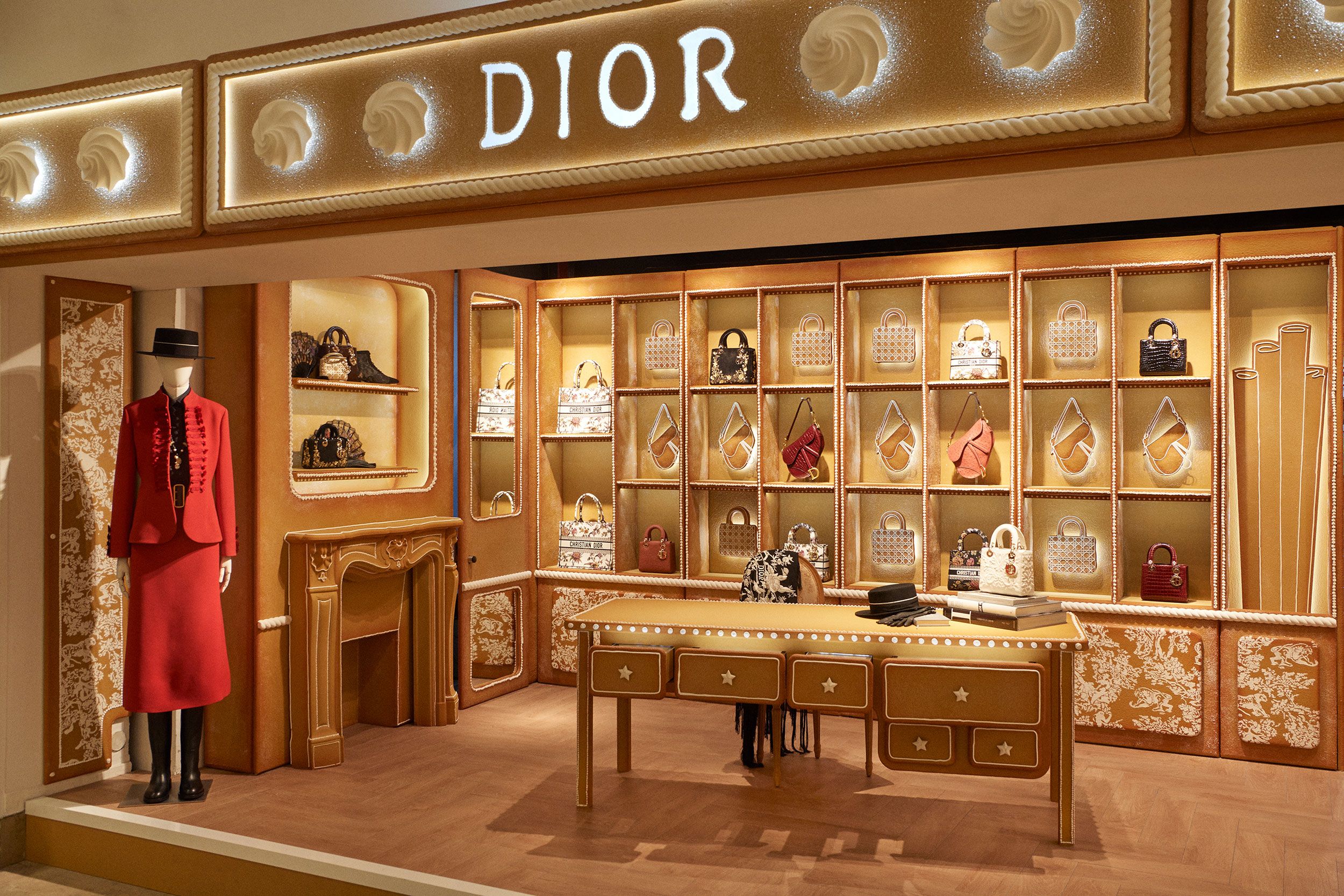Dior Takes To The Iconic Halls Of Harrods For A Pop-Up Display