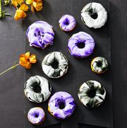 dip dyed donuts