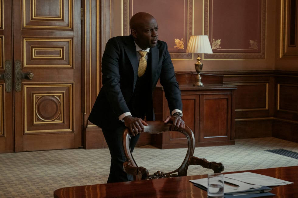 the diplomat david gyasi as austin dennison in episode 203 of the diplomat