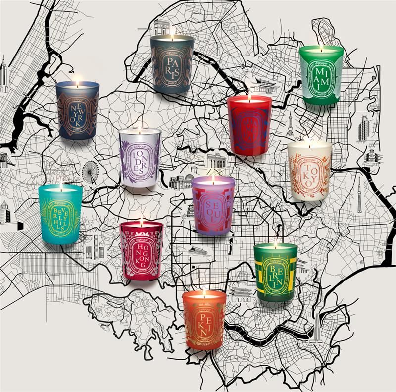 diptyque city candle collection