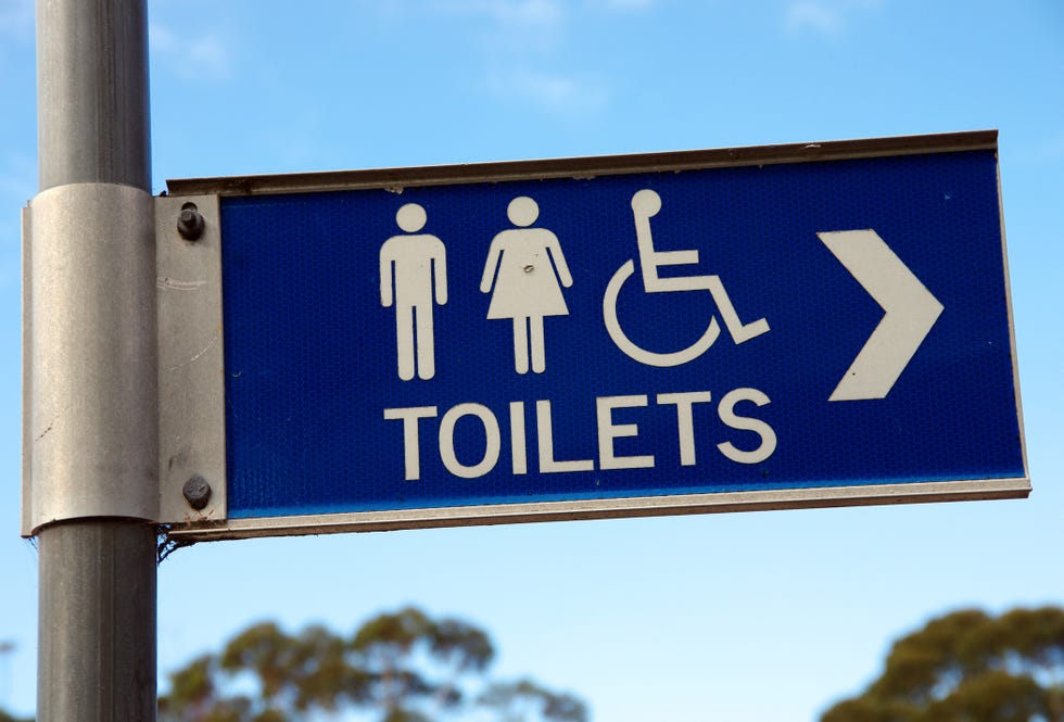 toilets sign