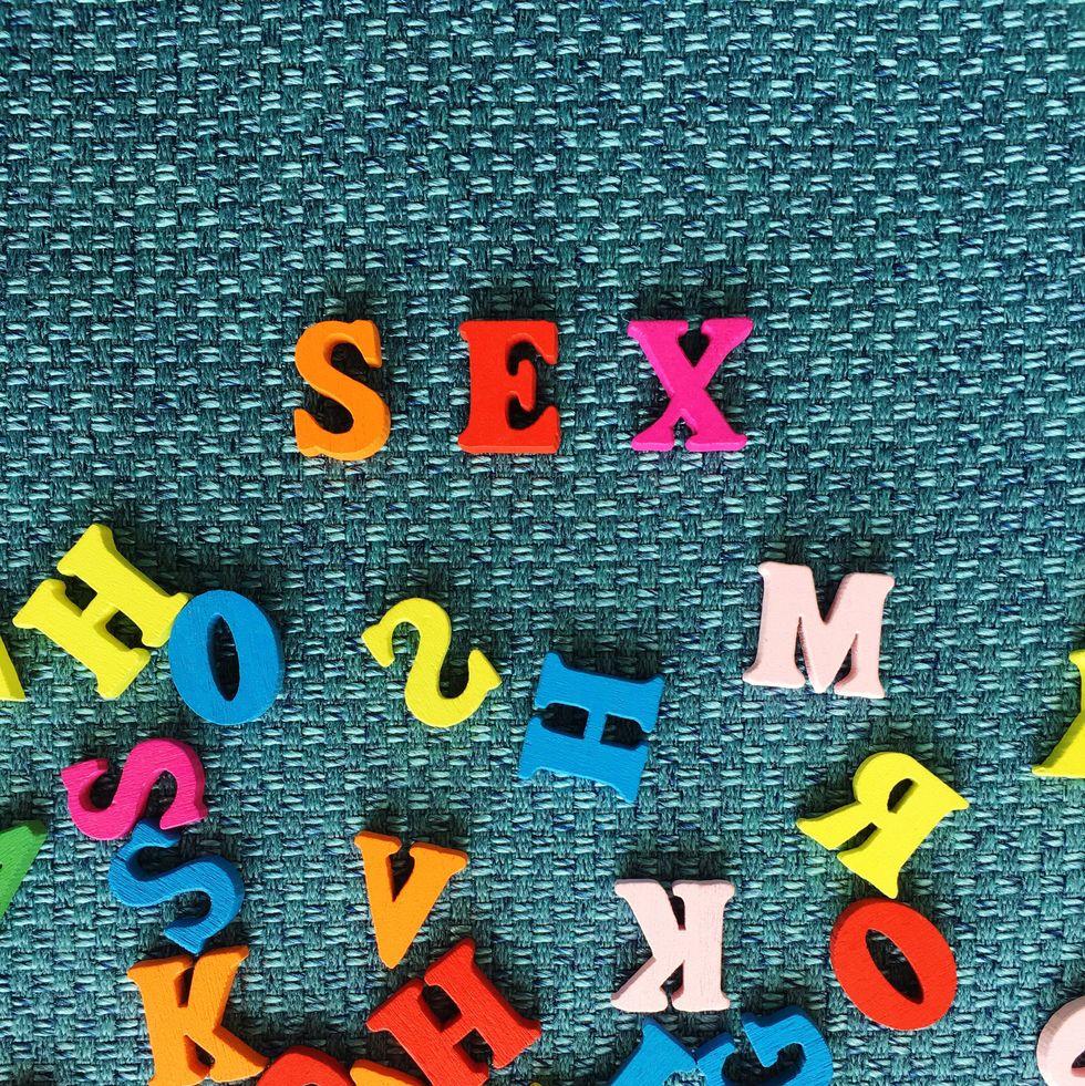 Directly Above Shot Of Plastic Toy Alphabets On Carpet