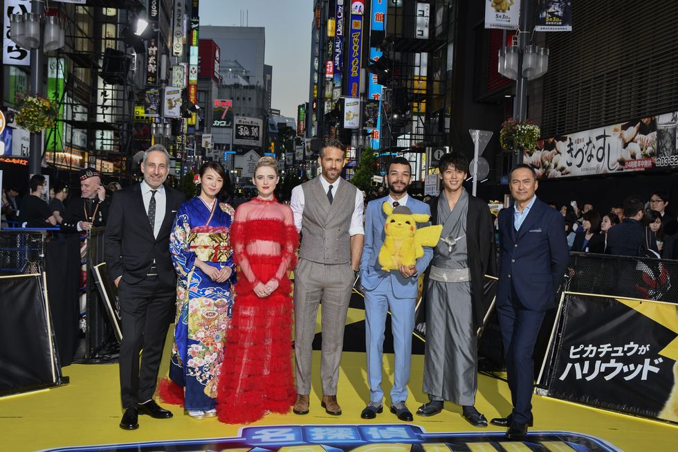 'pokemon detective pikachu' world premiere in tokyo