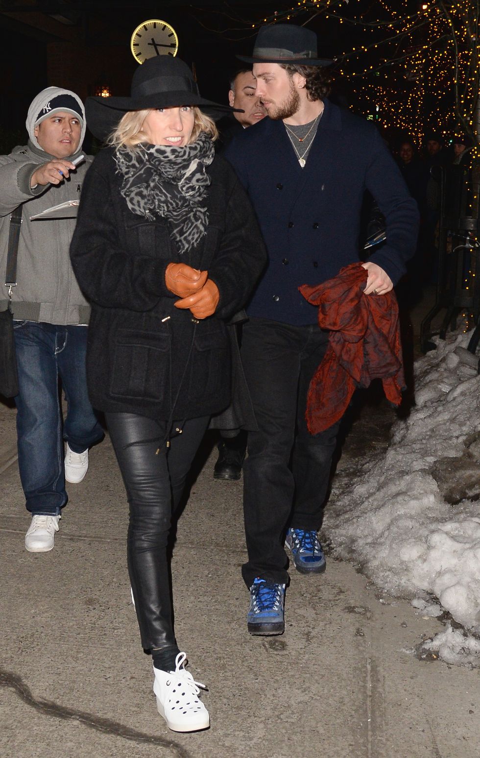 celebrity sightings in new york city february 06, 2015