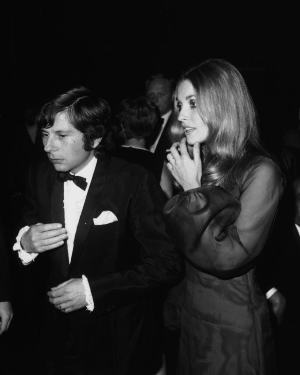 John Cassavettes, Roman Polanski And Sharon Tate