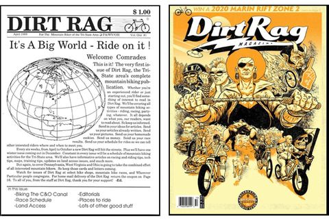 Dirt Rag first and final issues