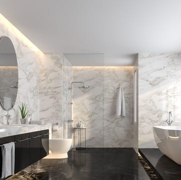 Cuarto de baño de mármol cuarto de baño de mármol
