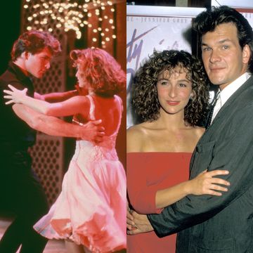 new york   august 17  file photo actors jennifer grey and patrick swayze attend the premiere of "dirty dancing" at the gemini theater on august 17, 1987 in new york city  photo by jim smealron galella collection via getty images
