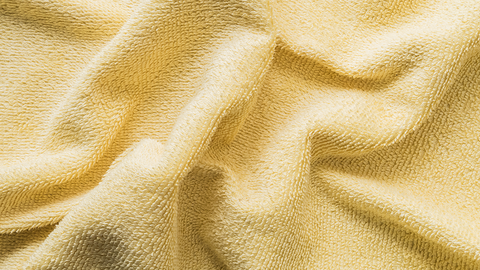 Fur, Yellow, Textile, Close-up, Beige, Silk, Pattern, Fawn, Natural material, Metal, 