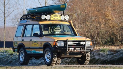 1997 land rover discovery 300 tdi camel trophy mongolia