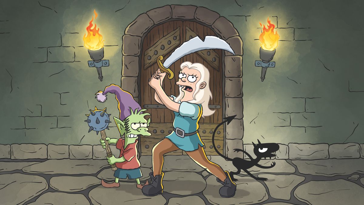 Matt Groening's New Netflix Cartoon Is The Simpsons Meets Game of Thrones