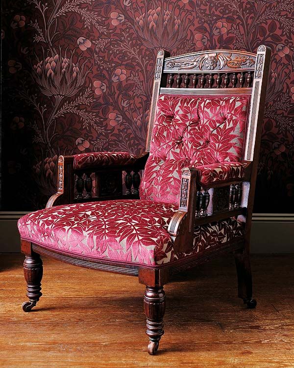 sillón tapizado