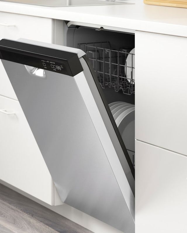 LAGAN Built-in dishwasher, white, 24 - IKEA