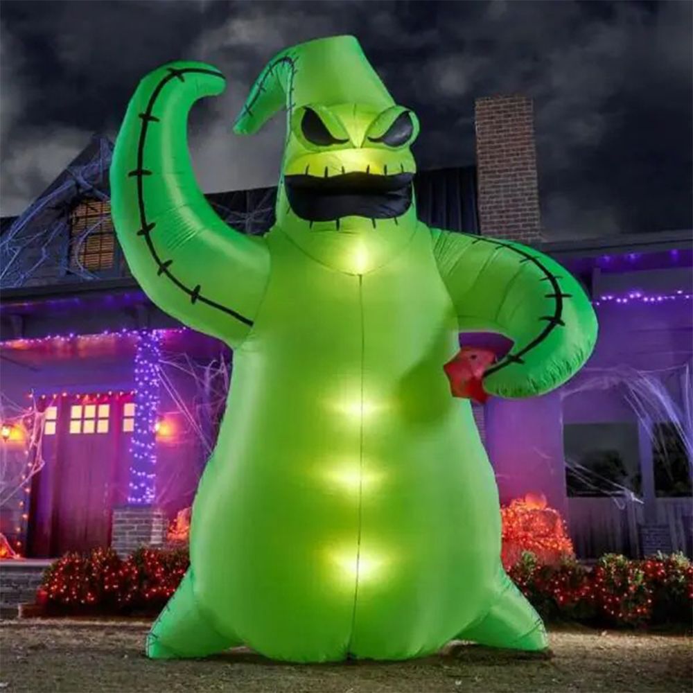 disney 14 foot giant oogie boogie with dice halloween inflatable