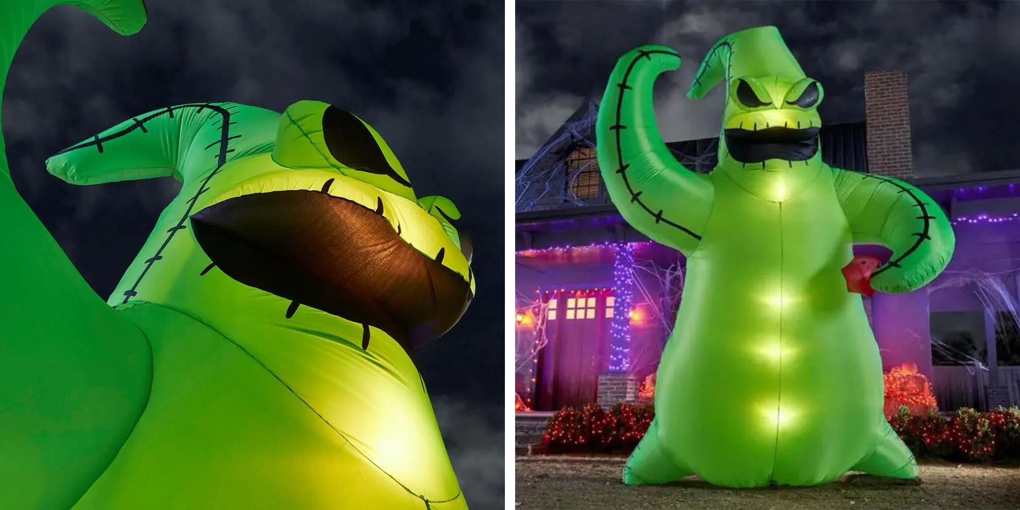 Purchases NEW 10.5' Ft. Halloween Oogie Boogie w/ Dice Inflatable Prop Decoration Outdoors