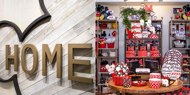 Disney Opens Homewares Store Called Disney Home